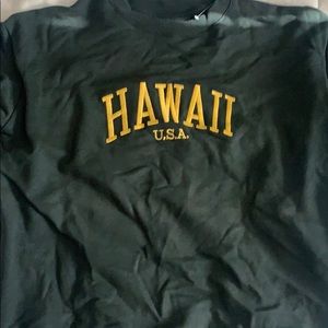 Green Hawaii sweater
